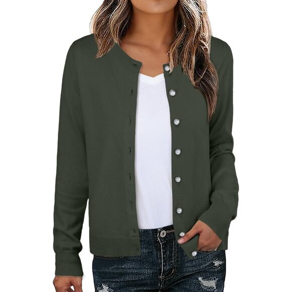 Women´s Lightweight Knit Cardigan S-2XL Casual...